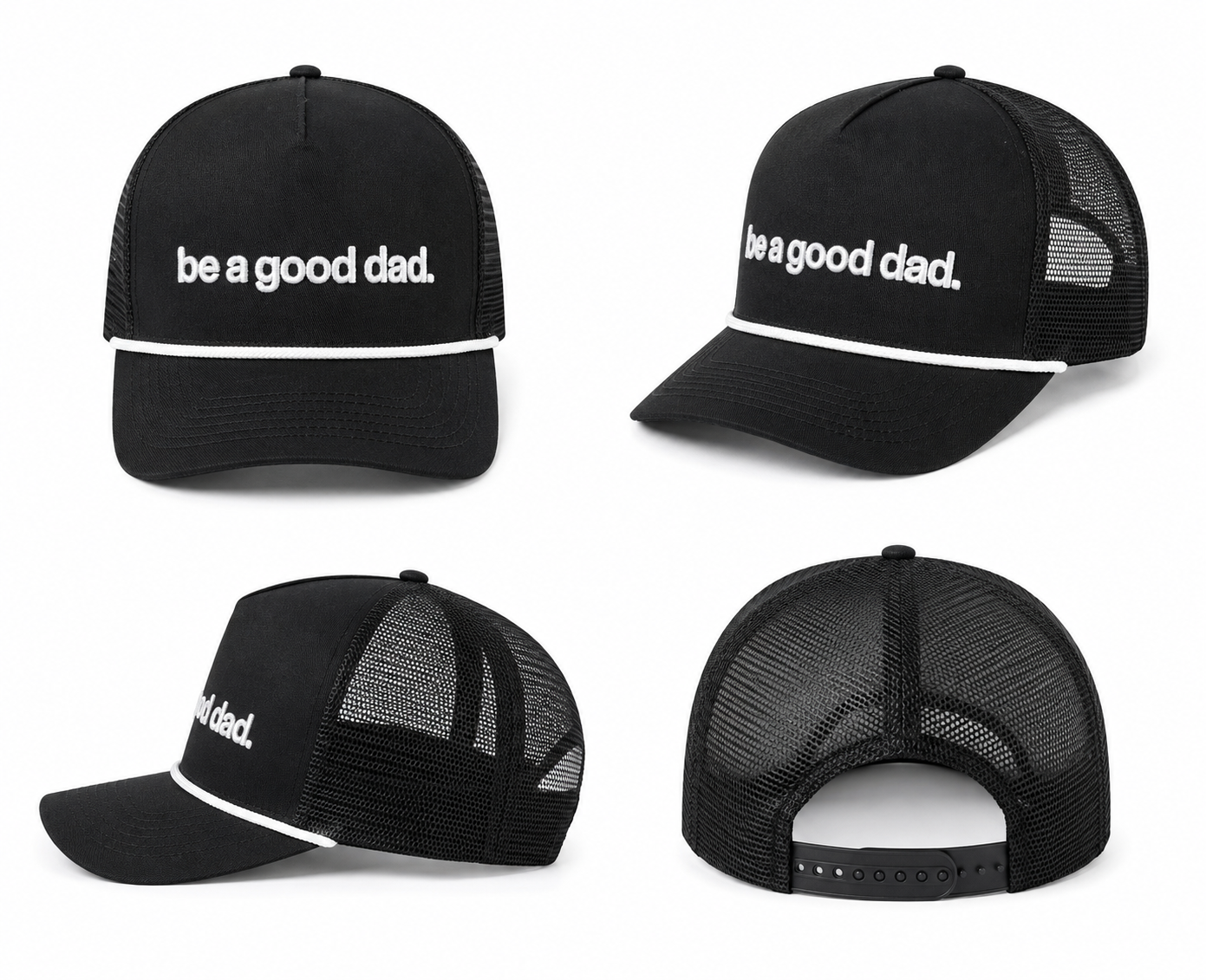 bagd hat- black